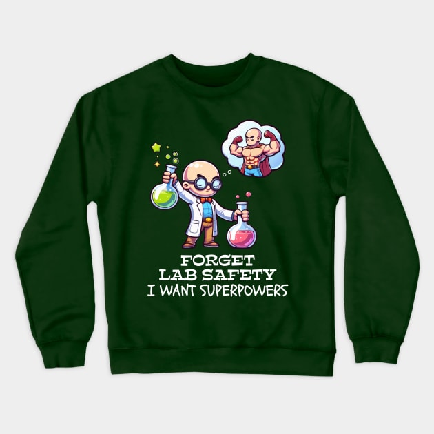 Dreamy Scientist Crewneck Sweatshirt by Blended Designs